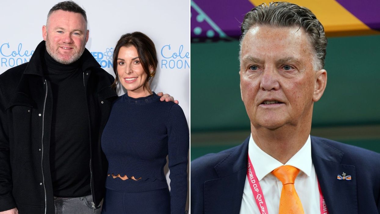 Wayne Rooney has revealed a hilariously awkward encounter between his wife Coleen and former Manchester United manager Louis van Gaal during the Dutchman’s time at Old Trafford