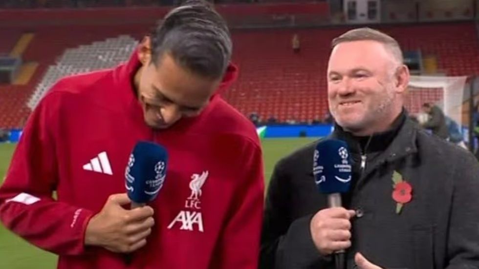 Wayne Rooney Virgil van Dijk