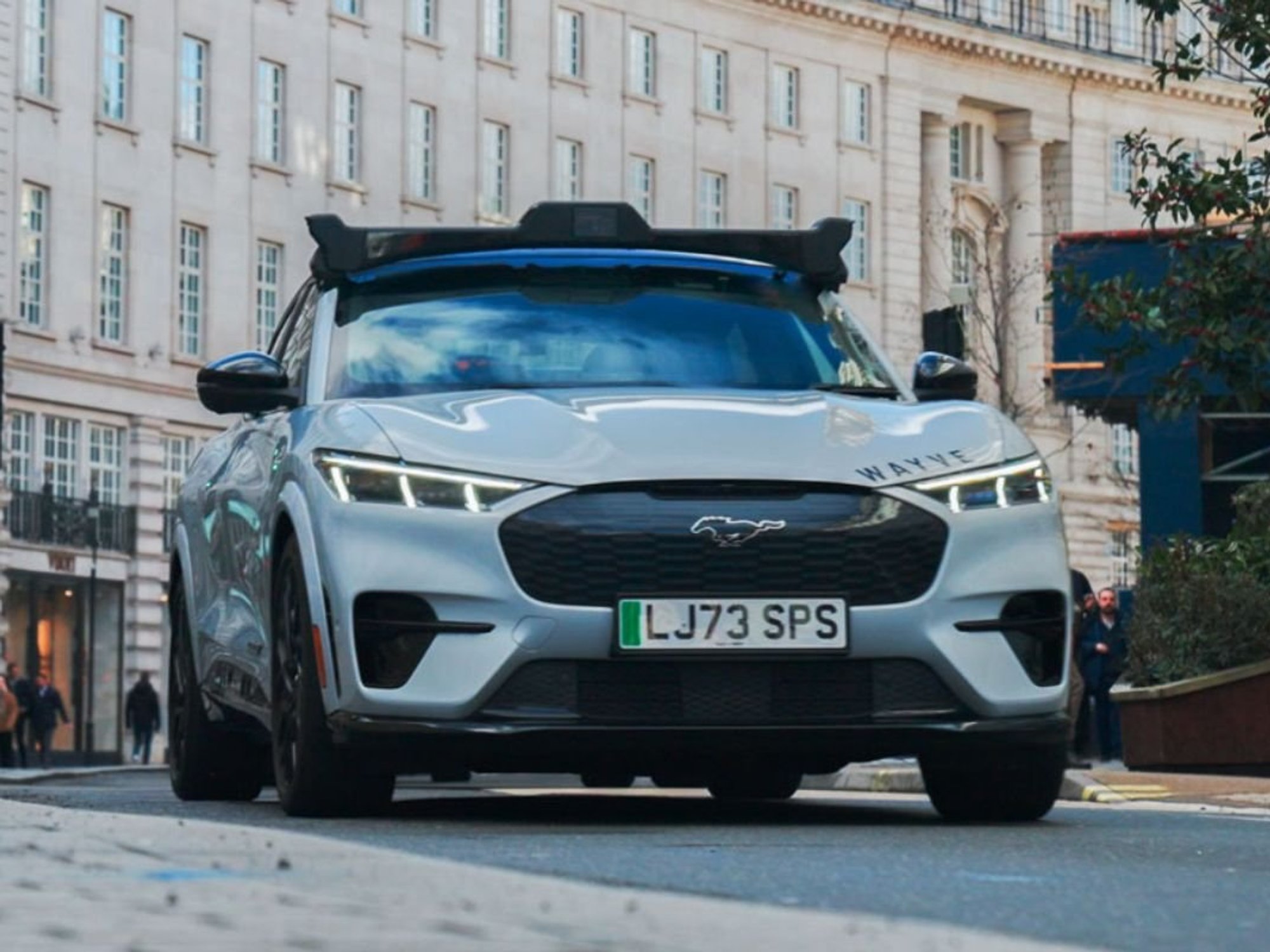 Wayve self-driving car in London