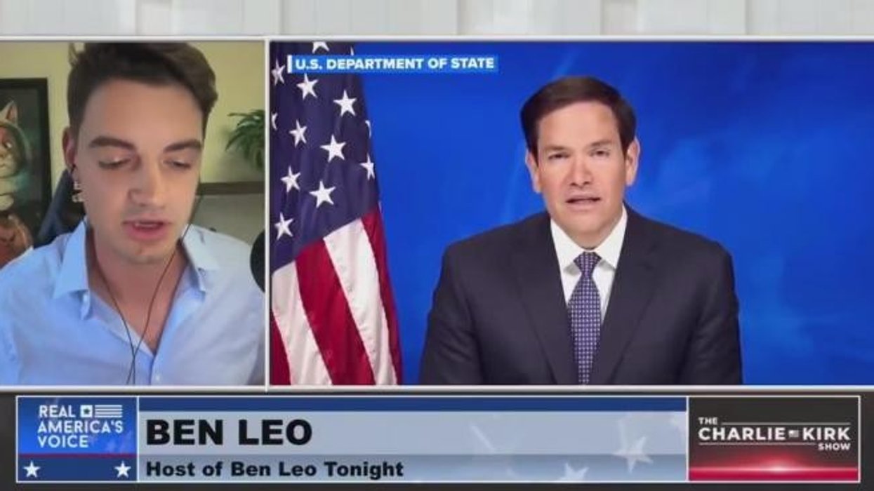 ‘We are five years behind the US’: Ben Leo’s prophecy for Britain revealed as GB News star joins Charlie Kirk