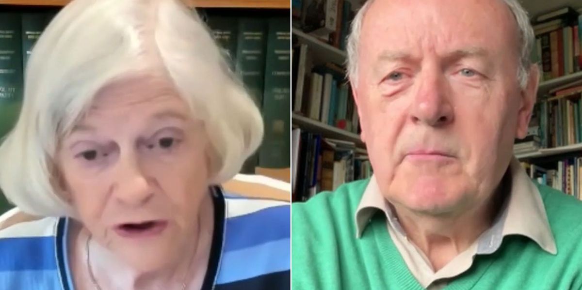 NextImg:‘Stop lumping all old folk together!’ Ann Widdecombe fumes in HEATED debate over claims older generation are ‘isolated’ by digital age