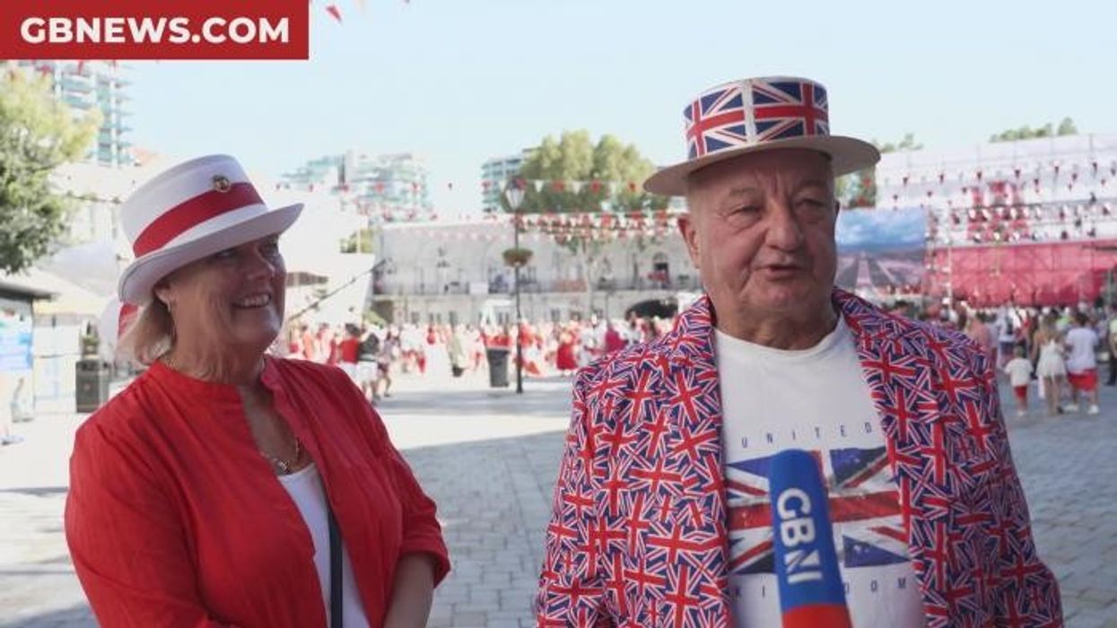 'We are proud to be British!' Gibraltarians celebrating National Day say they 'love flying the flag'