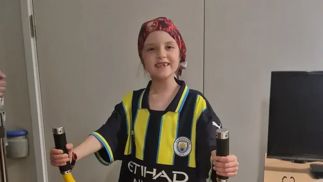'We're not giving up on our little girl': Eight-year-old's brave fight against cancer as parents raise over £60k for daughter's liver transplant