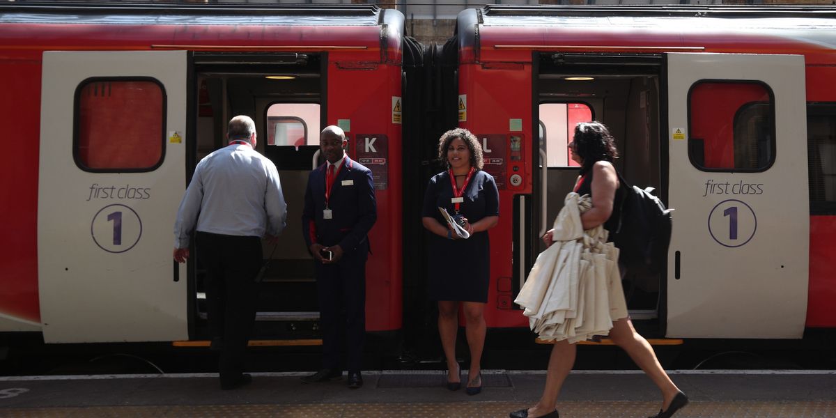 NextImg:Woman hailed after REFUSING to give seat to pensioner on seven hour train journey - 'Tell them to f**k off'