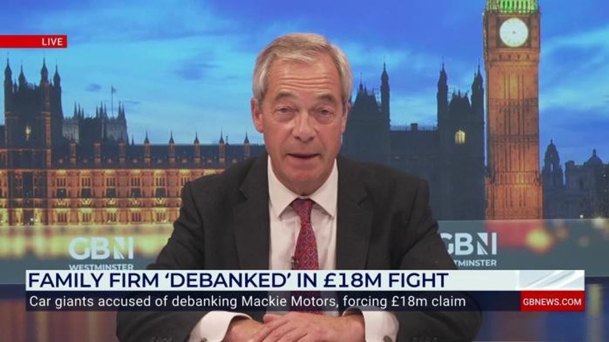 Family-run dealership boss tells Nigel Farage how his business was ‘destroyed overnight’ in debanking saga
