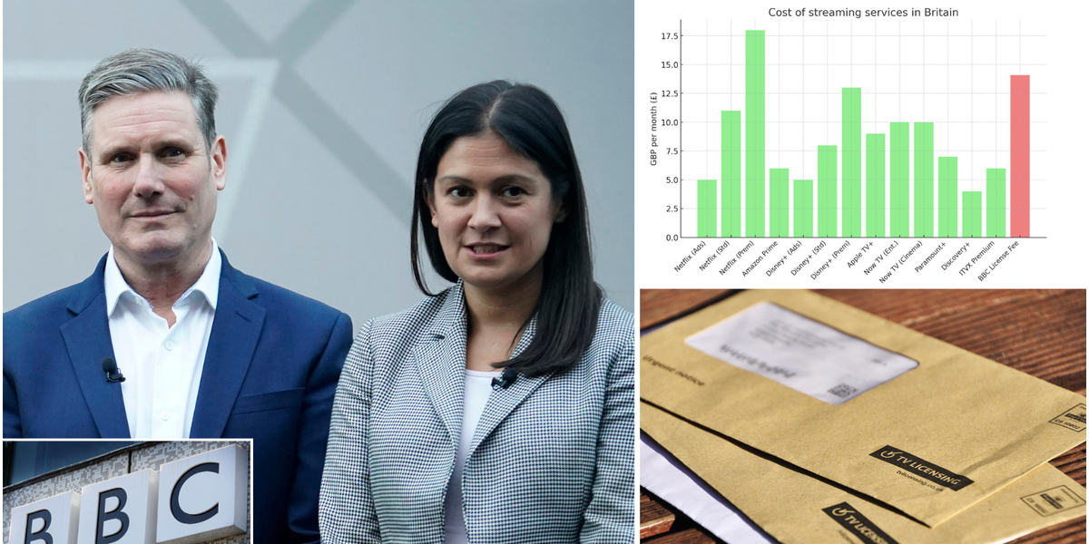 NextImg:REVEALED: How much license fee expansion could cost YOU as Labour looks to Netflix users to boost BBC coffers - ‘bonkers’
