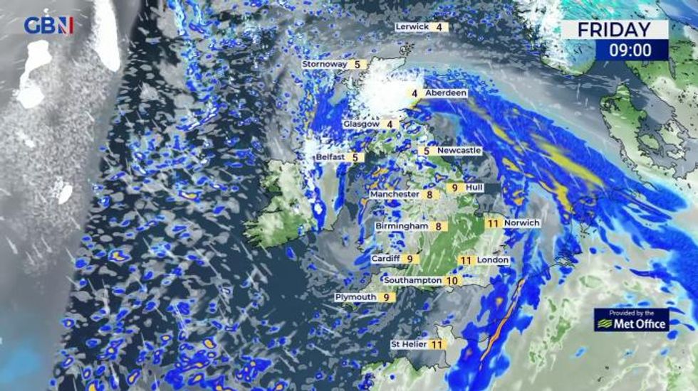UK weather: Storm Eunice brings widespread disruption