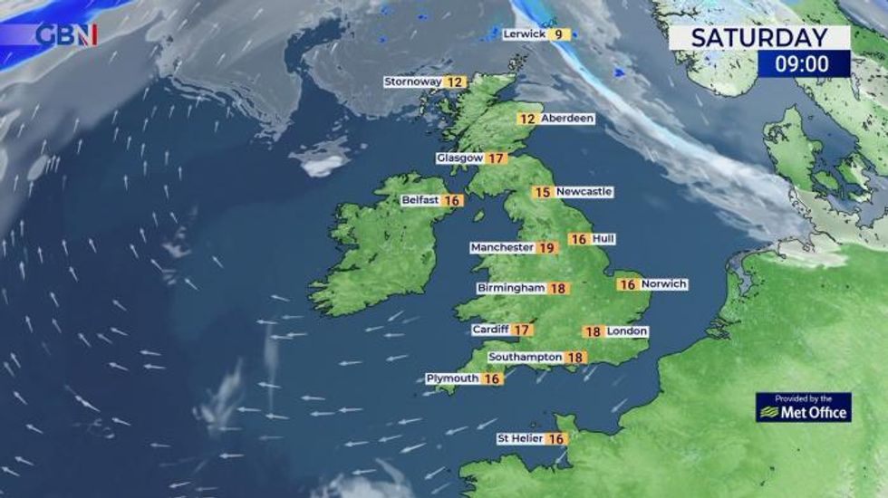 UK weather: Fine and warm for most this weekend