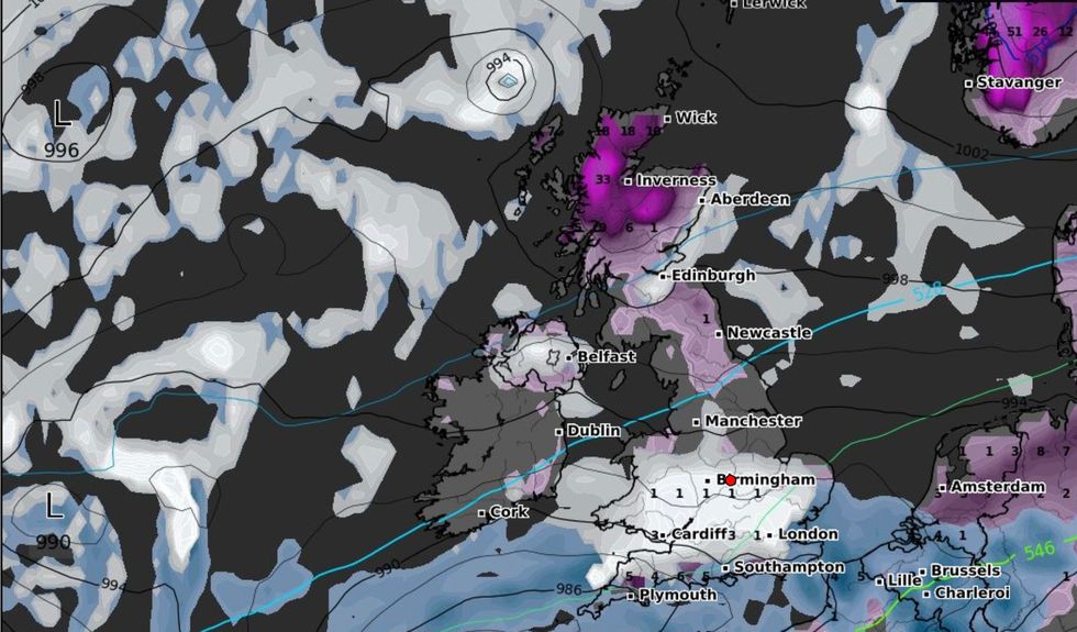 Weather experts predict a blast of snow and ice across Britain