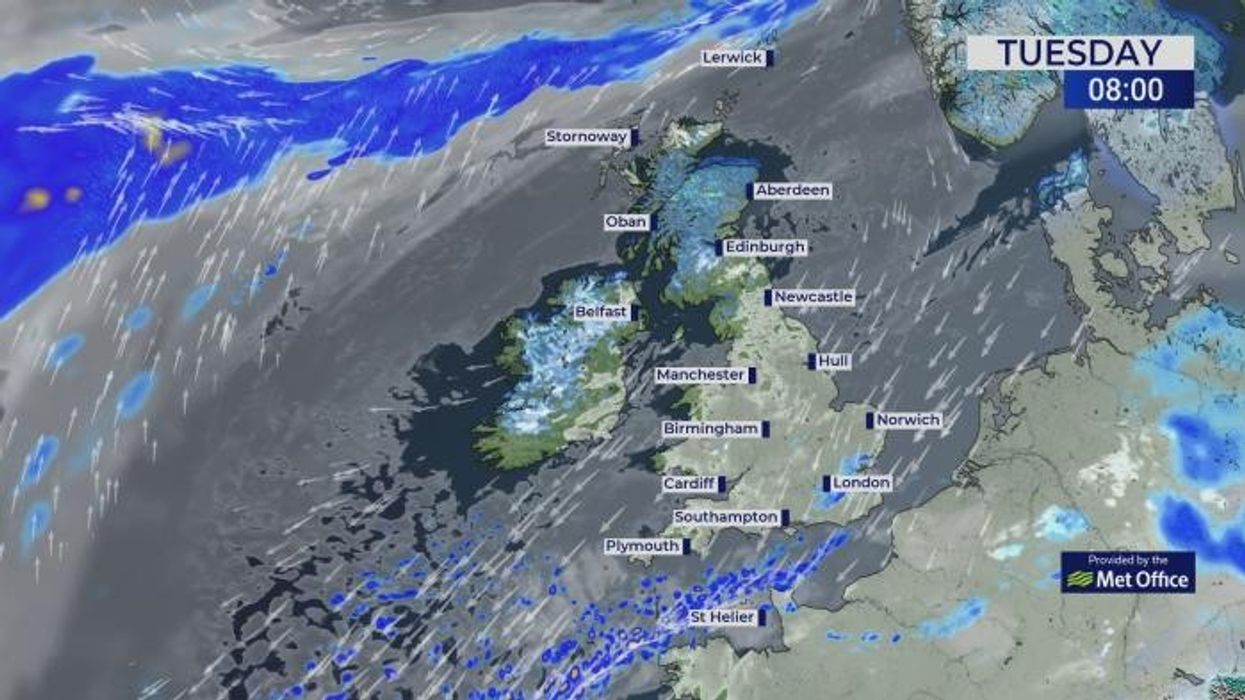 UK weather: Britain faces EIGHT WEEKS of wind and rain as country gripped by 'cyclonic Atlantic' after Storm Darragh