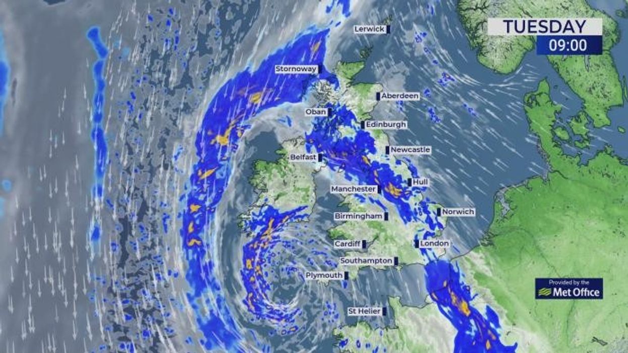 UK weather: 'Race between the Atlantic and the tropics' to spark misery across Britain next week