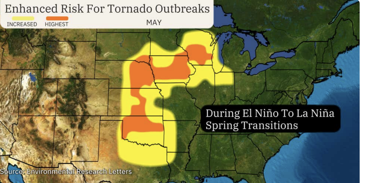 NextImg:US weather forecast: Unstable atmospheric conditions risk sparking 'La Nina' and could spell 'trouble' ahead