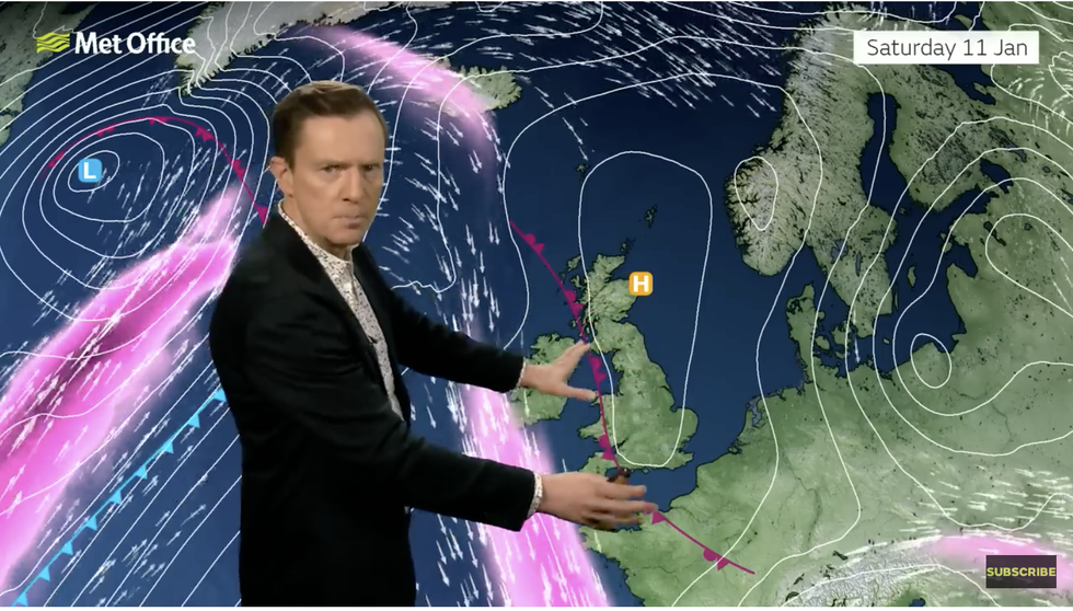 Weather forecast January 11 2025