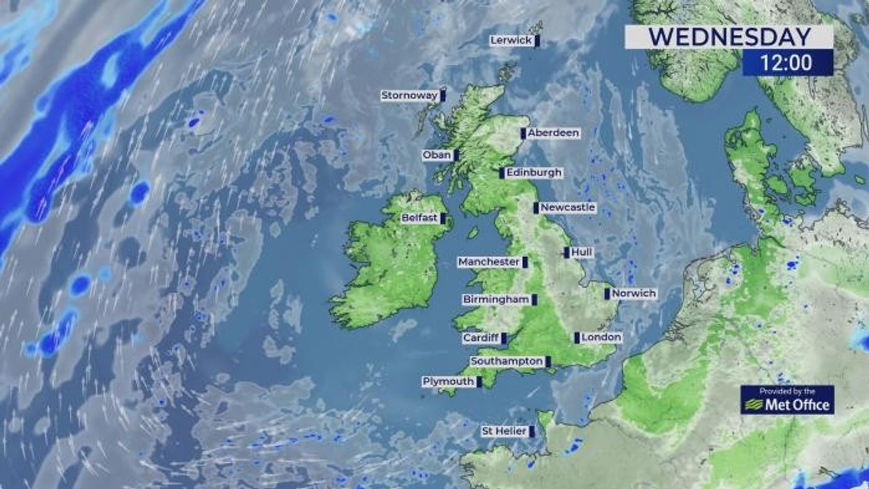 UK weather: Britain to bask in 20Cs heat as huge region of high pressure sits over country