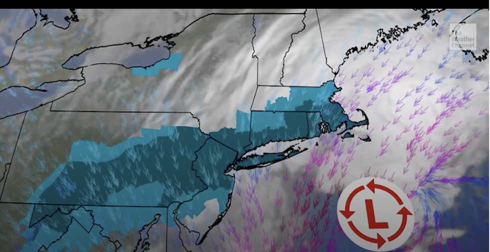 Weather forecast northeast US