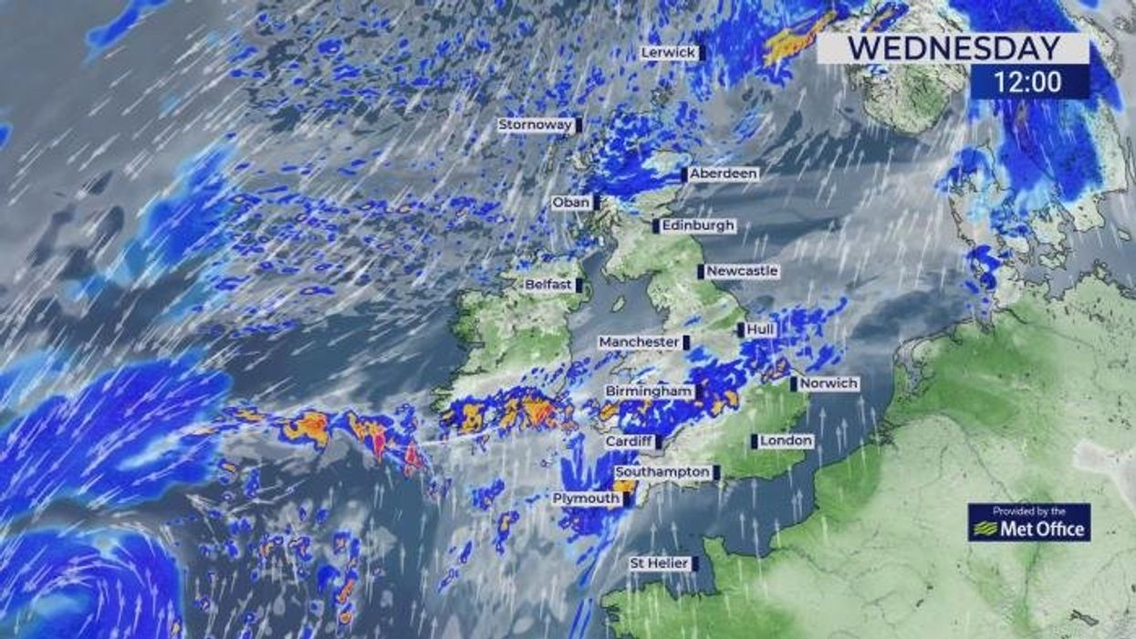 Met Office issues yellow weather alerts and flood warnings as England and Wales set for deluge