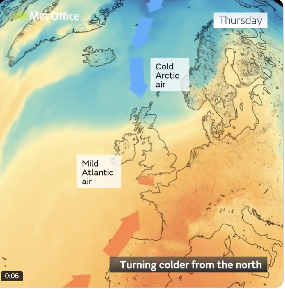 Weather forecast November 12 2025
