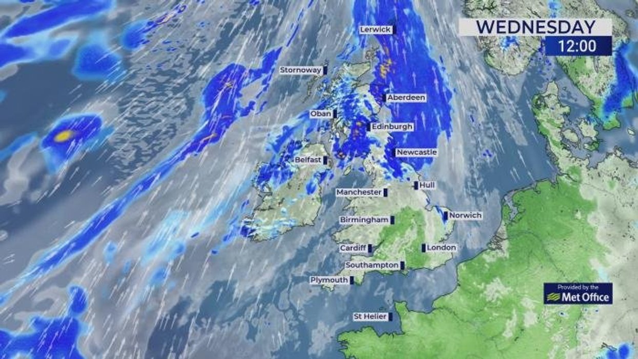 UK weather: Britain to be ploughed with barrage of tropical wind and rain as bolting 200mph jet stream set to trigger major shift
