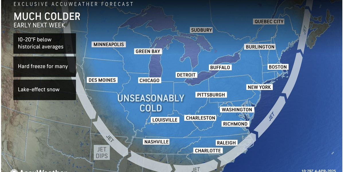 NextImg:US weather: Winter 'freeze' warnings issued across several states as frenzied storms will bring a foot of snow