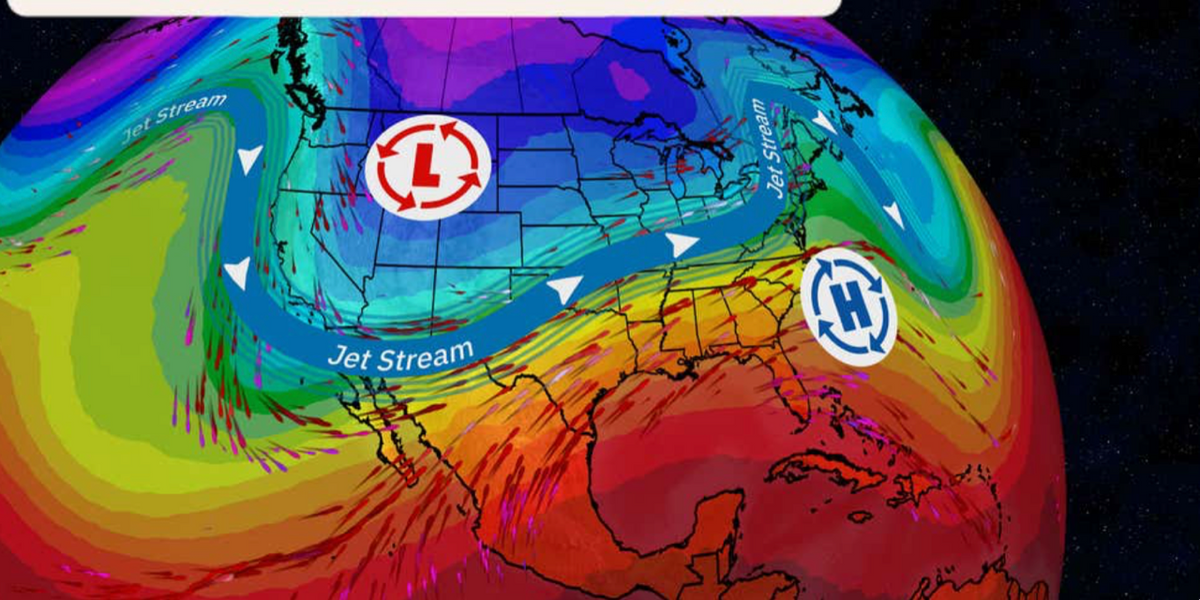 US weather: Shape-shifting jet stream to send temperatures plummeting ...