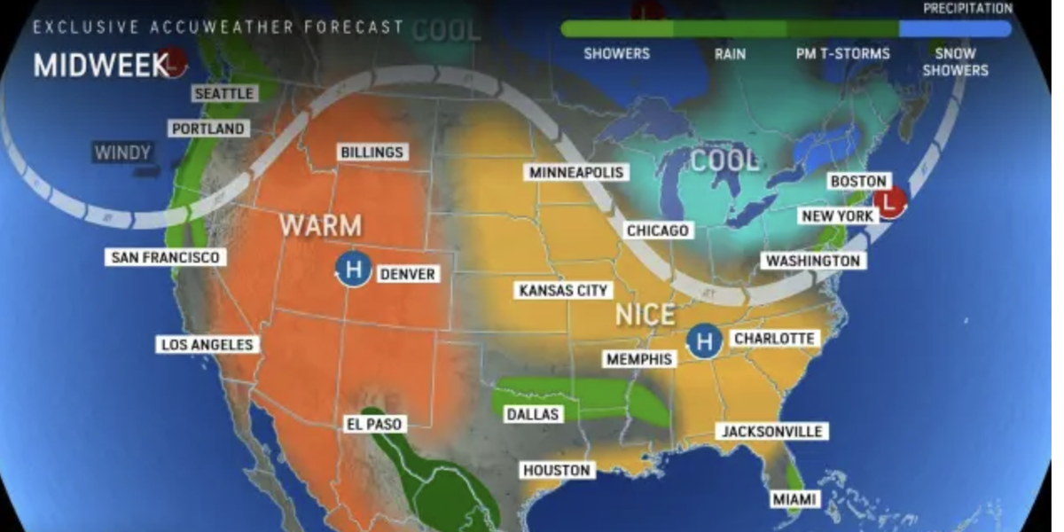 NextImg:US weather: Record heat to sweep through as winter's last-ditch big freeze makes way