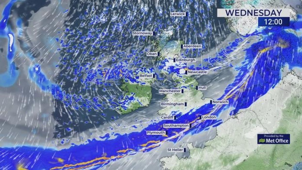 UK weather: Temperatures could plunge to -10C as Met Office issues snow yellow warnings that cover nearly ALL of Britain