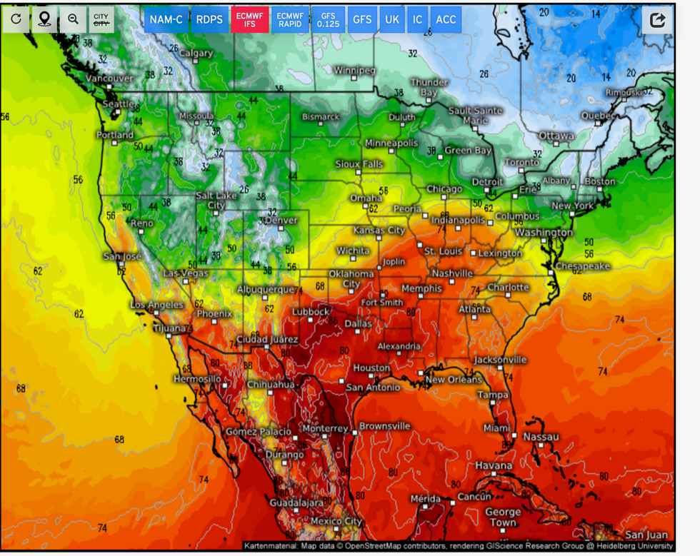 weather heat