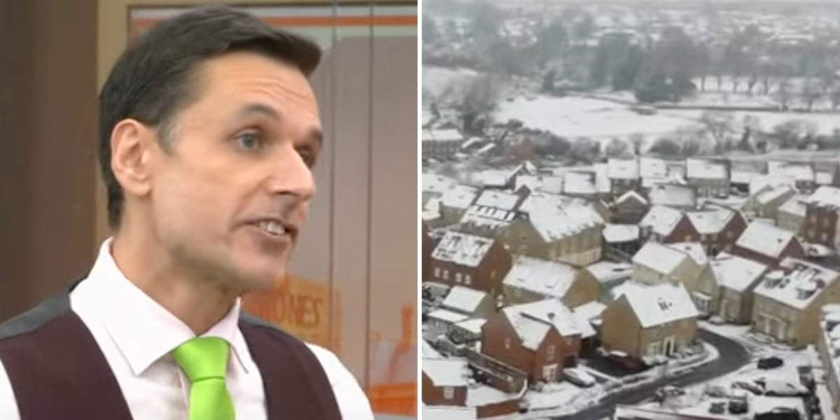 NextImg:Britain gets 'a proper taste of Scandinavia' with up to 4 inches of SNOW over the next 24 hours