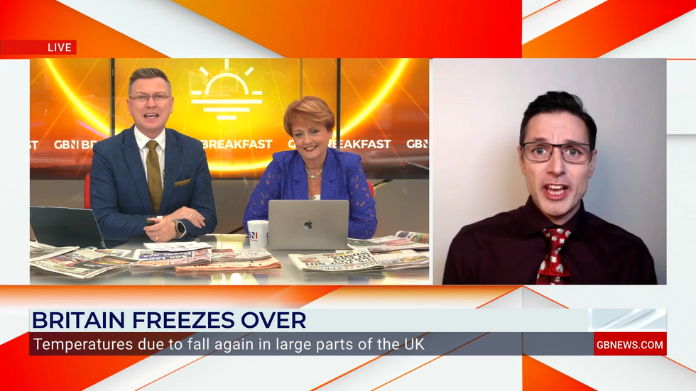 Weather journalist Nathan Rao