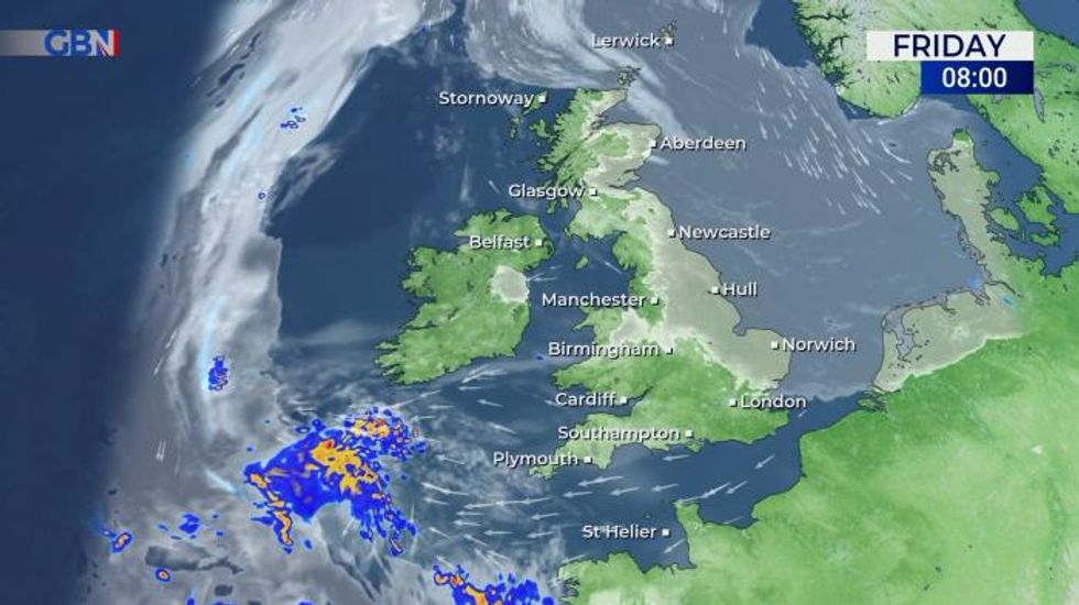 UK heatwave to end as heavy rain and thunderstorms forecast this weekend