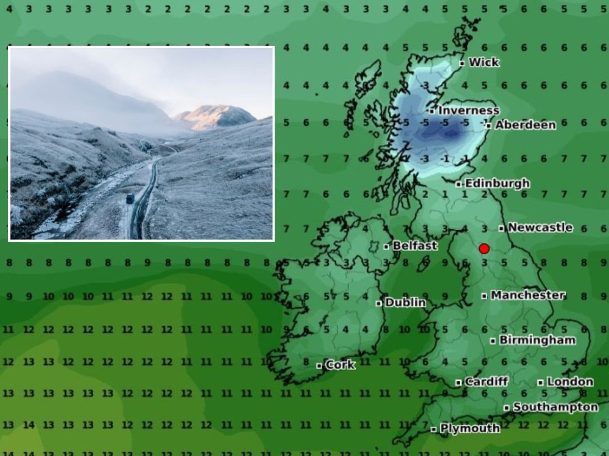 Weather map November
