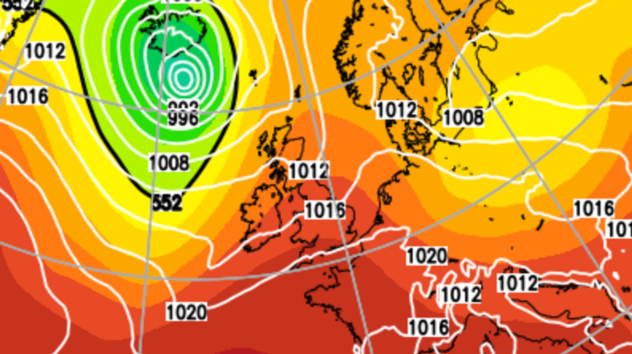 Weather map