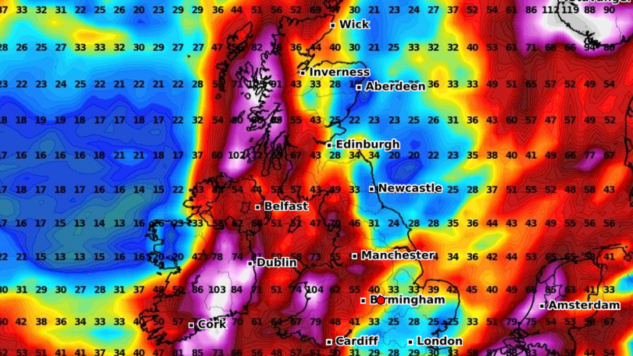 Weather map