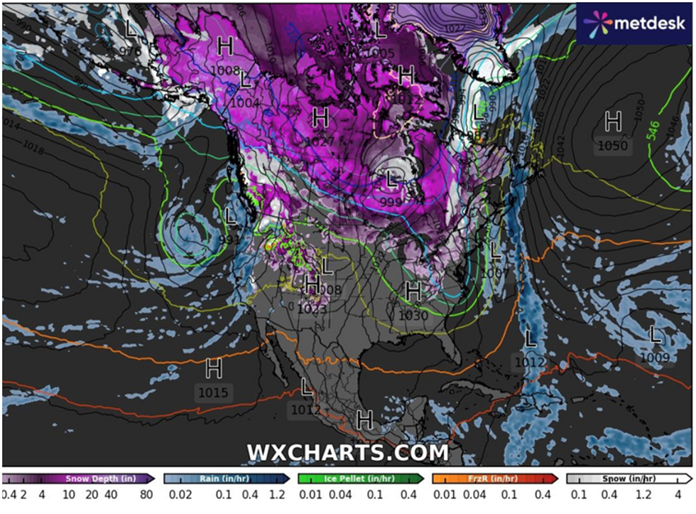 Weather map