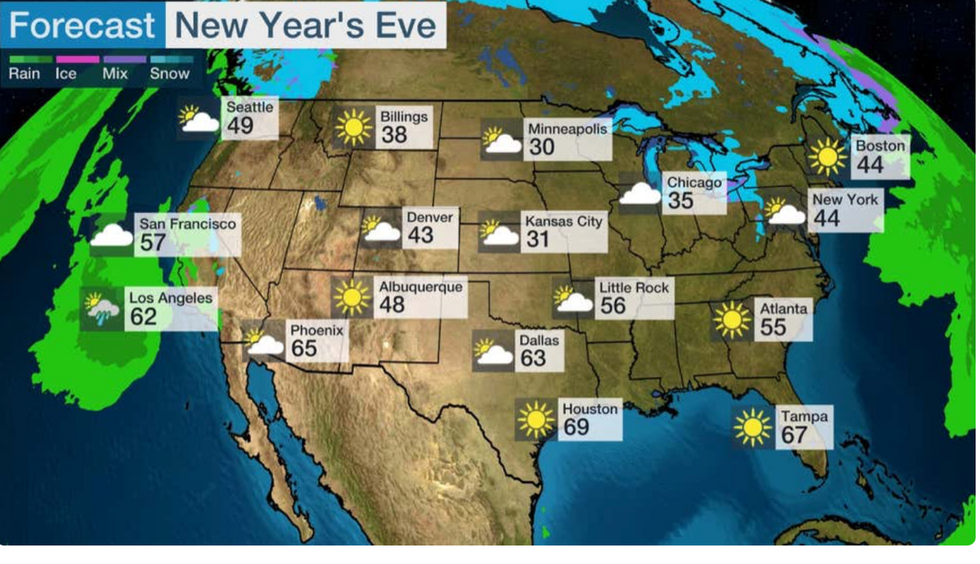 Weather map