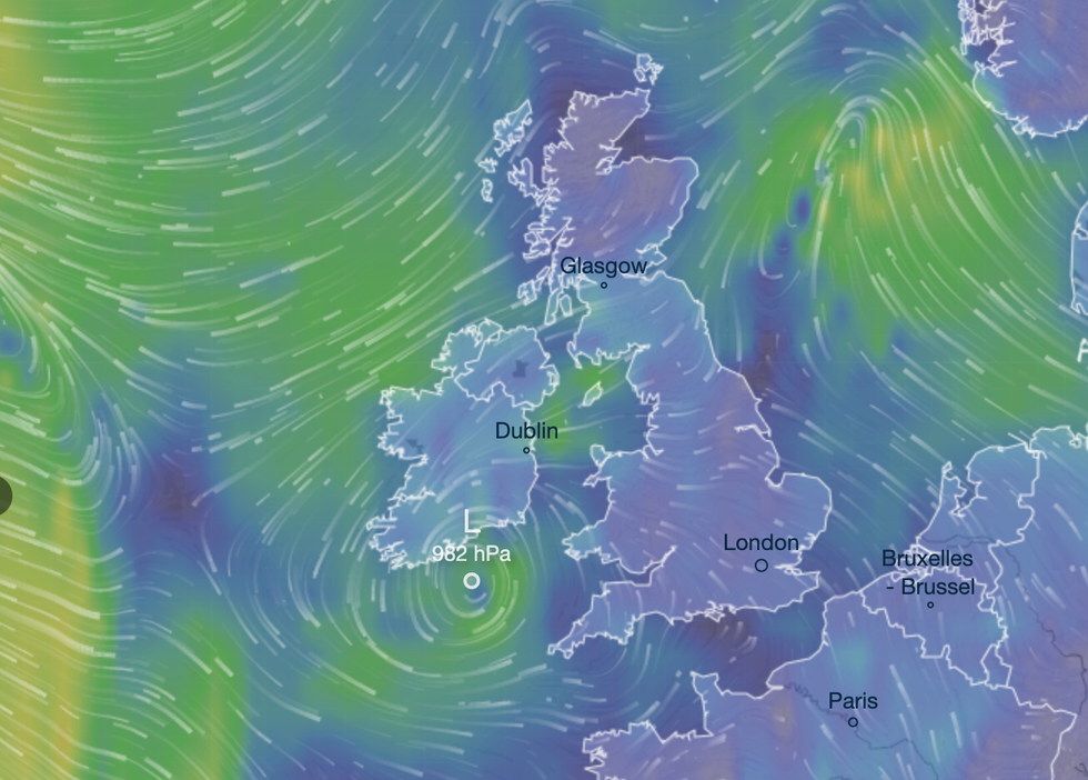 Weather map