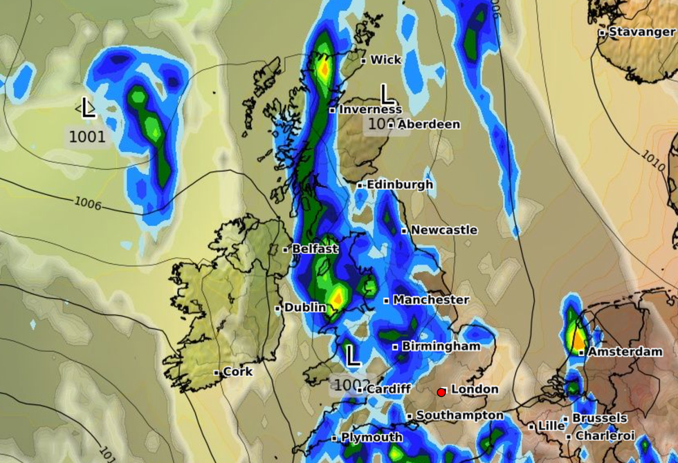 Weather map