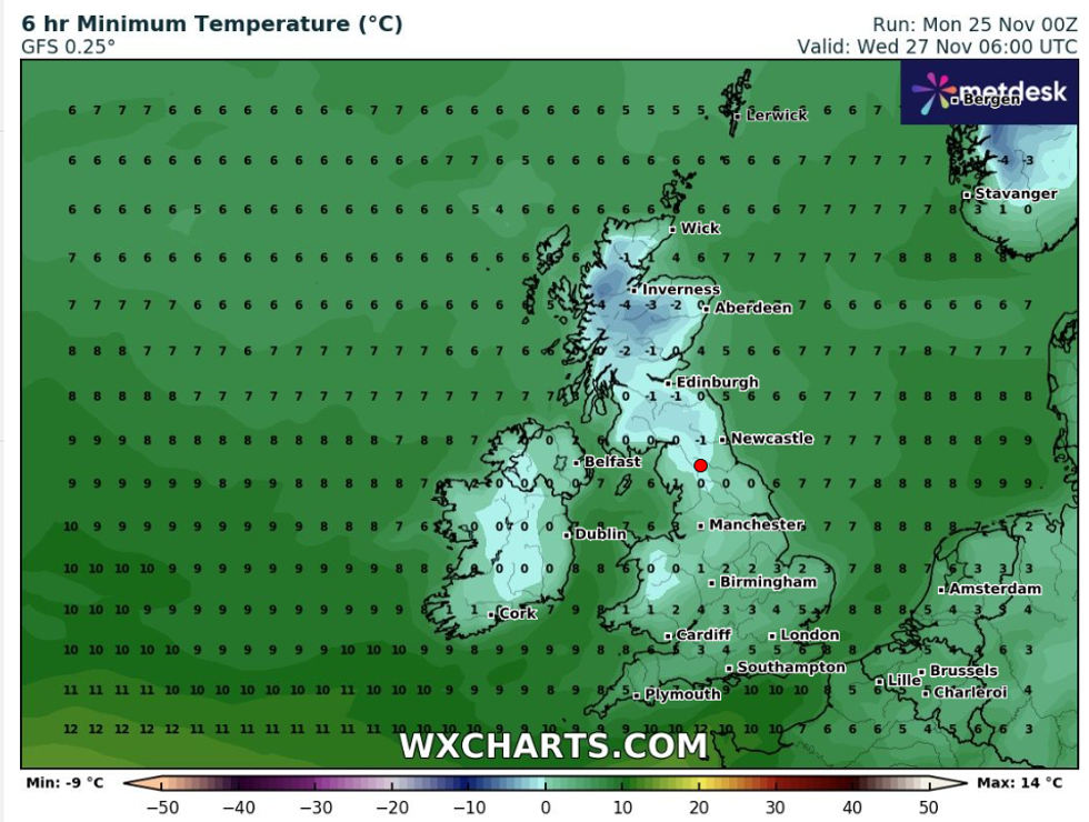 Weather map
