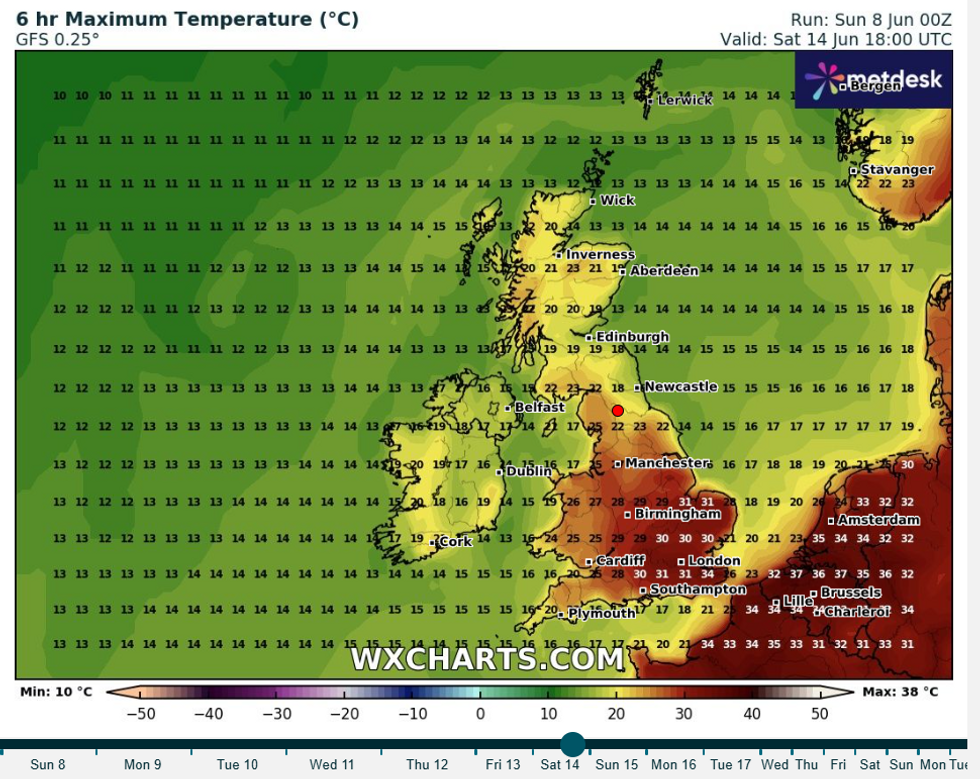 Weather map