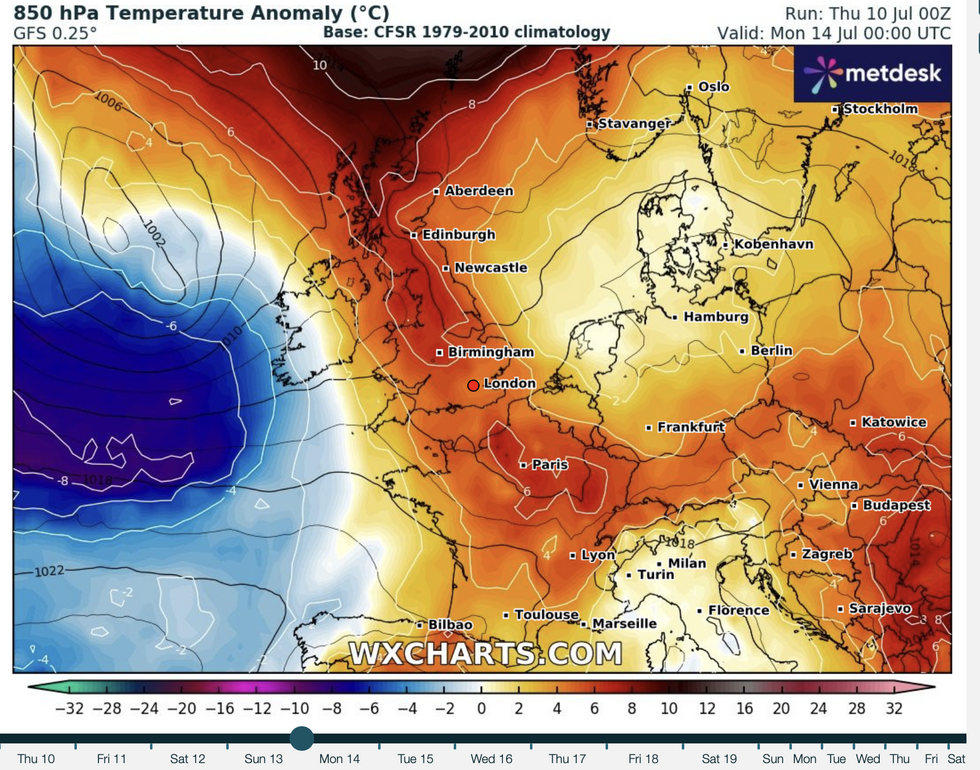 Weather map