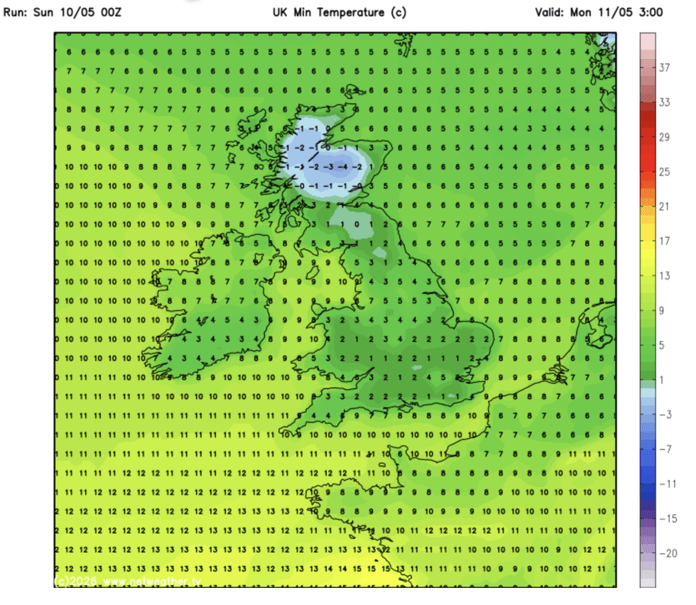 Weather map