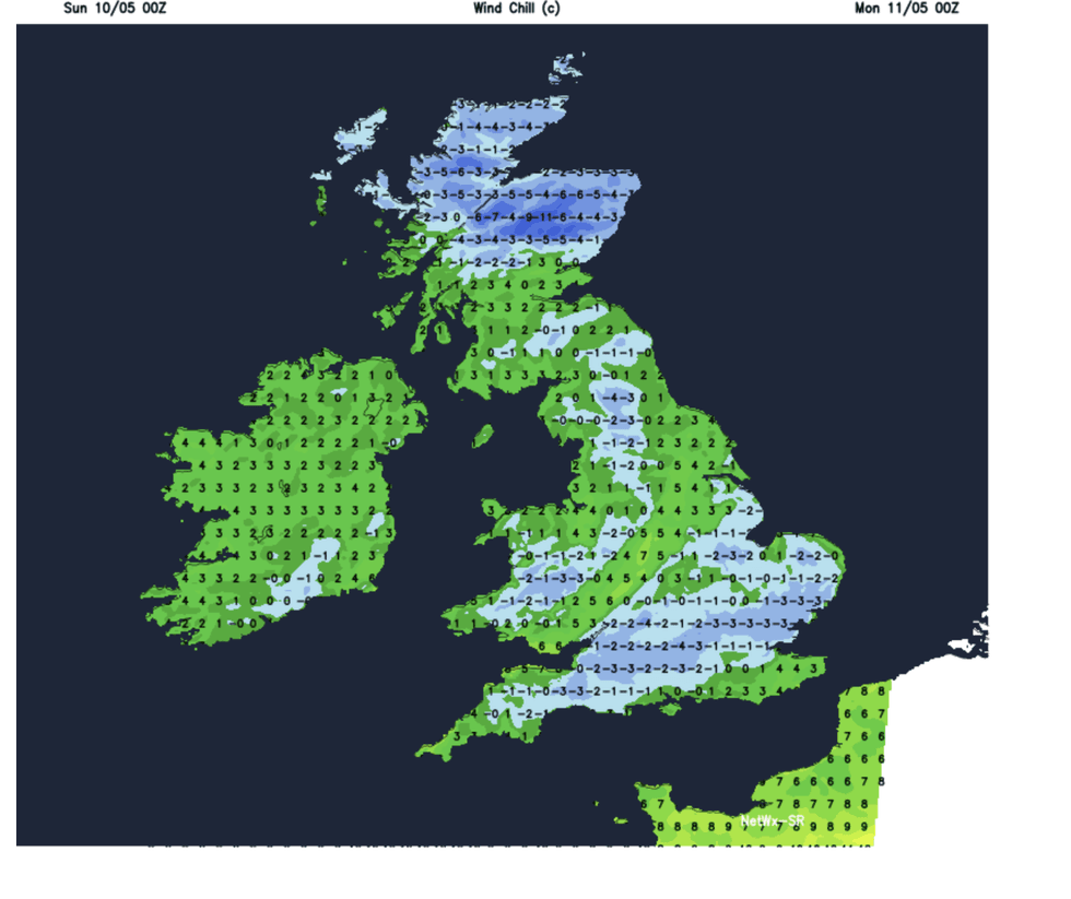 Weather map