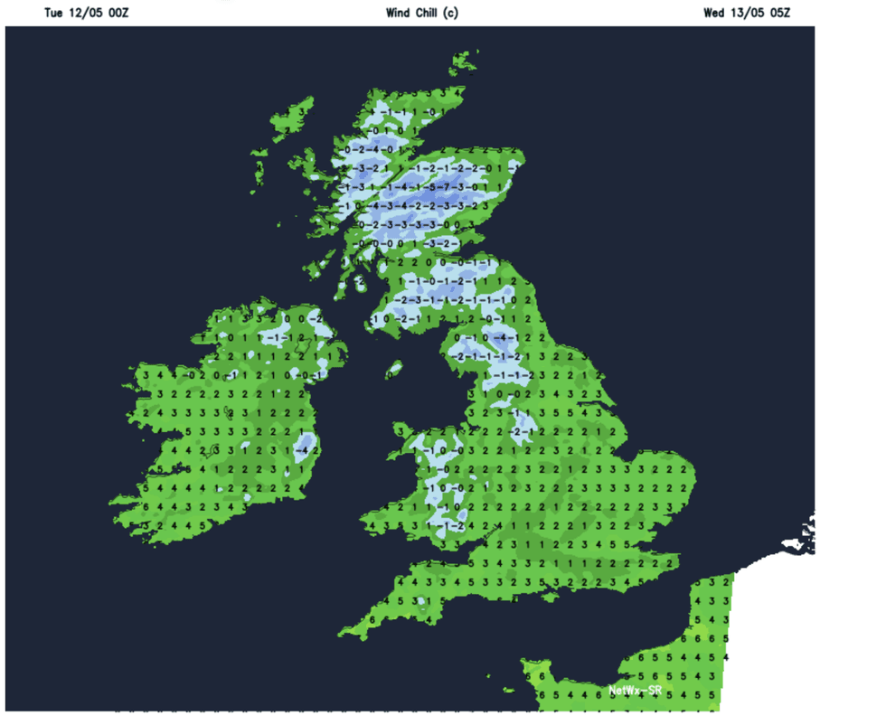 Weather map