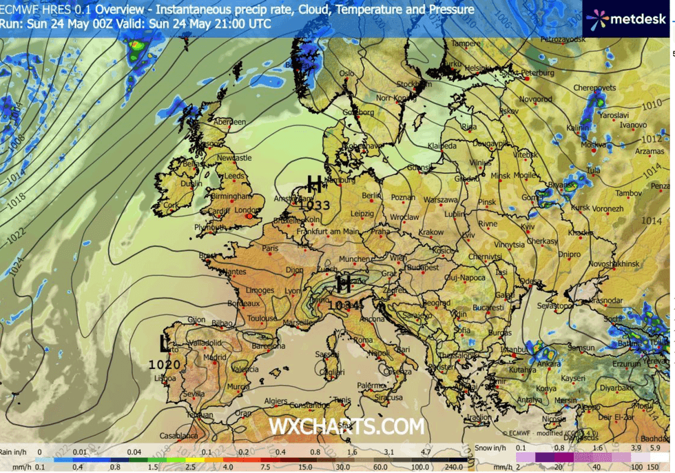 Weather map