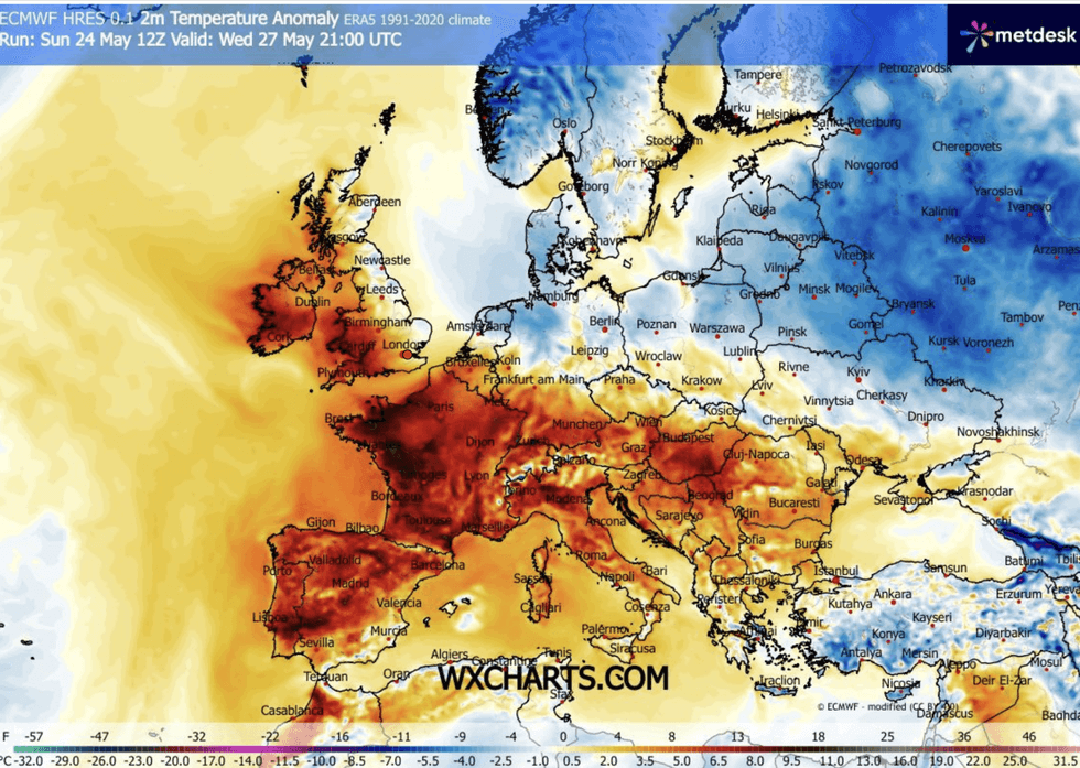 Weather map