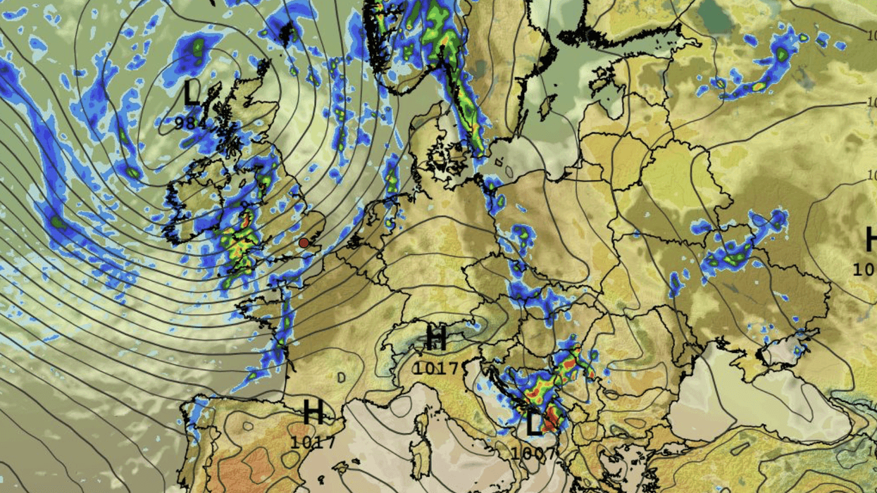 Weather map