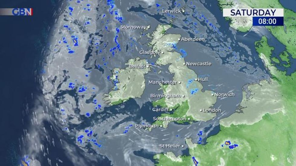 UK weather: Mostly dry with warm and sunny spells across Britain