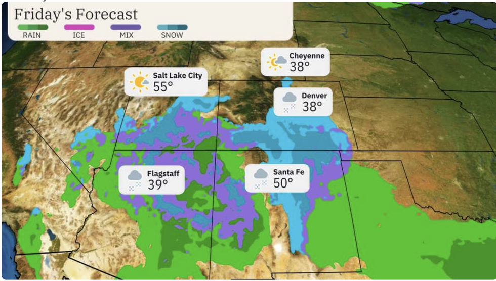Weather US snow