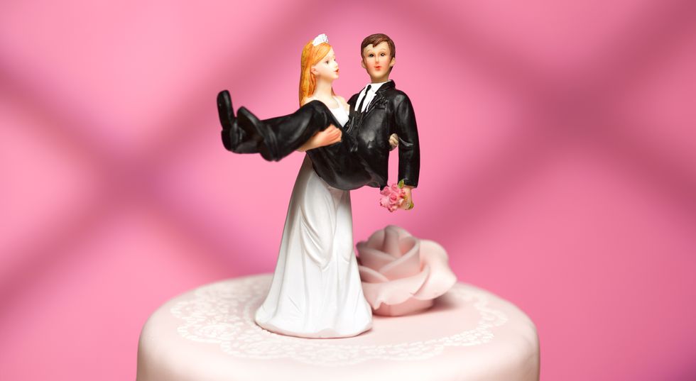 wedding cake topper