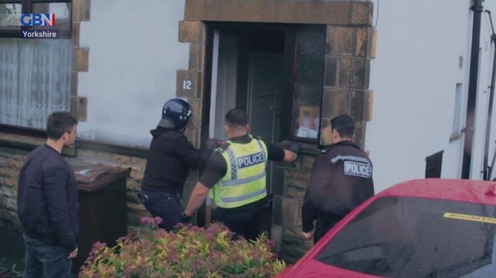 EXCLUSIVE: Take a look behind the scenes of a Home Office immigration raid